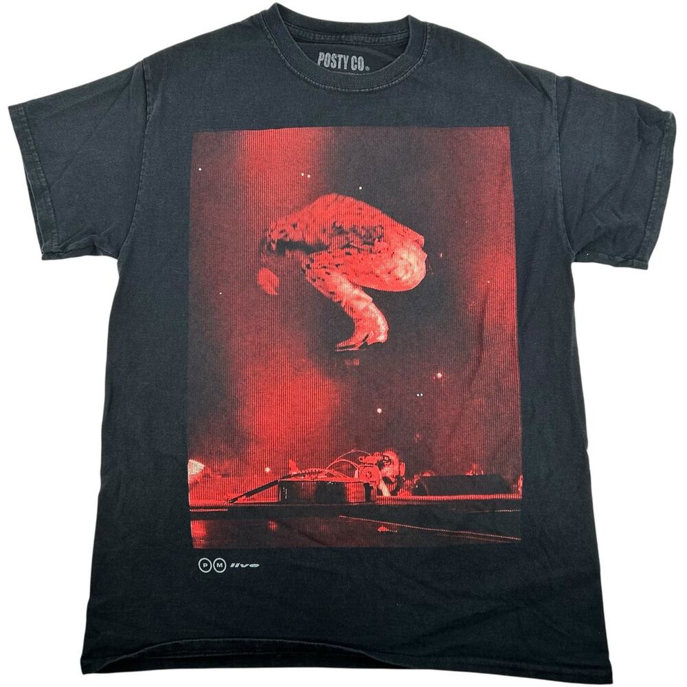 Mens Post Malone 2019 Concert T-Shirt Live 2019 Posty Co Medium Black